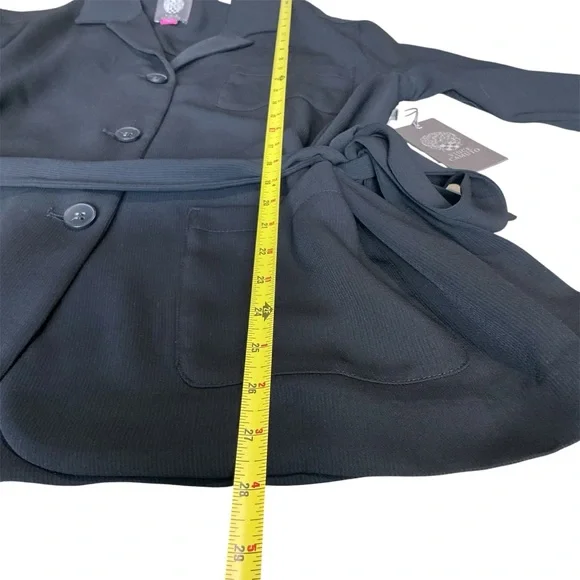 Vince Camuto Black Belted Blazer Elegant – Size M – NWT - Picture 9 of 14